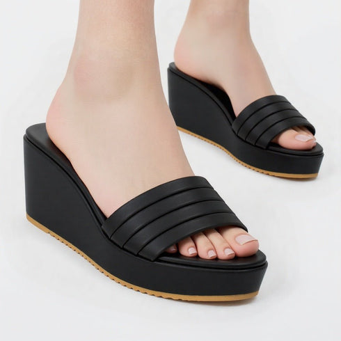 Women Casual Wedge - 74887S - Wedge - Walkeaze