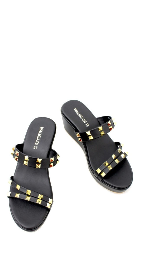 Women Casual Wedge - 75018S - Wedge - Walkeaze