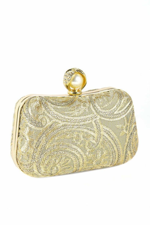 Women Clutch - 04700B - Party Clutch - Walkeaze