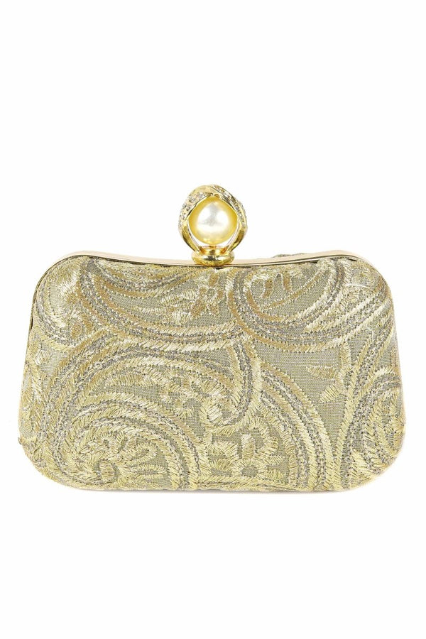 Women Clutch - 04700B - Party Clutch - Walkeaze