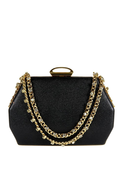 Women Clutch - 15255B - Party Bag - Walkeaze