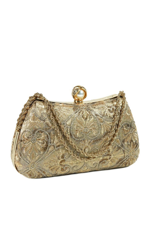 Women Clutch - 3657B - Party Clutch - Walkeaze