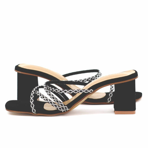 Women Formal Block Heel - 62766S - Block Heel - Walkeaze