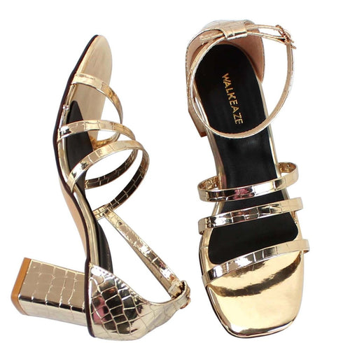 Women Formal Block Heel - 62782S - Block Heel - Walkeaze