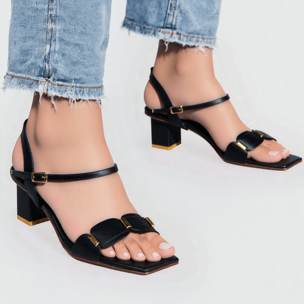 Women Formal Block Heel - 62842S - Block Heel - Walkeaze