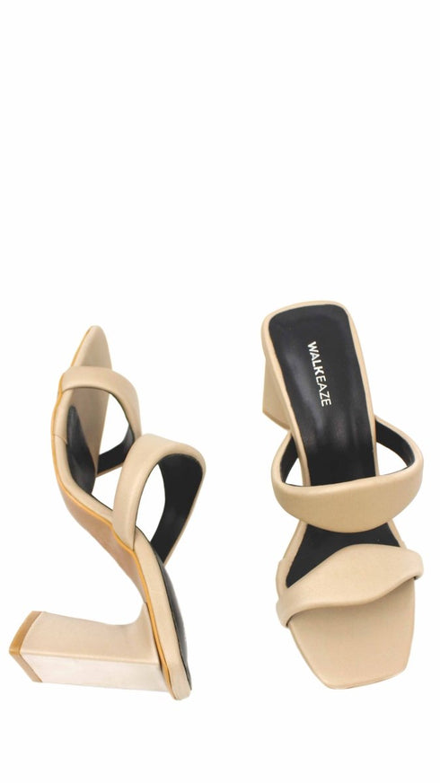 Women Formal Block Heel - 62872S - Block Heel - Walkeaze