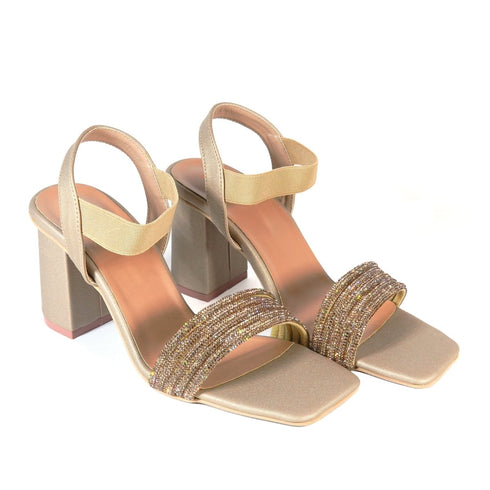 Women Formal Block Heel - 62891S - Block Heel - Walkeaze