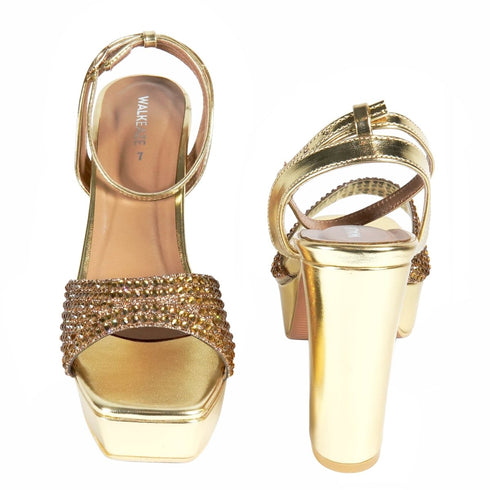 Women Formal Block Heel - 62941S - Block Heel - Walkeaze