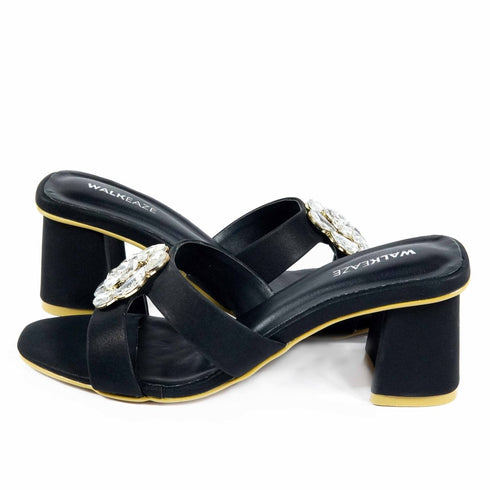 Women Formal Block Heel - 62945S - Block Heel - Walkeaze