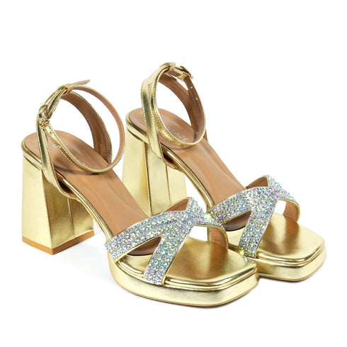 Women Formal Block Heel - 62969S - Block Heel - Walkeaze