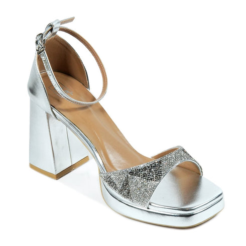 Women Formal Block Heel - 62972S - Block Heel - Walkeaze