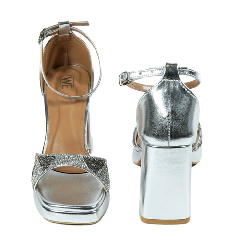 Women Formal Block Heel - 62972S - Block Heel - Walkeaze