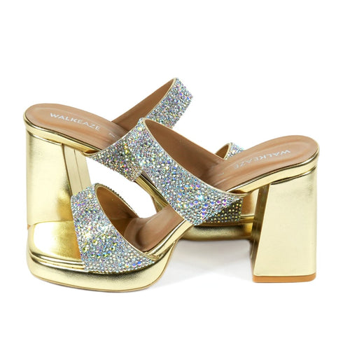 Women Formal Block Heel - 62973S - Block Heel - Walkeaze