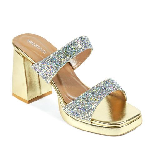 Women Formal Block Heel - 62973S - Block Heel - Walkeaze