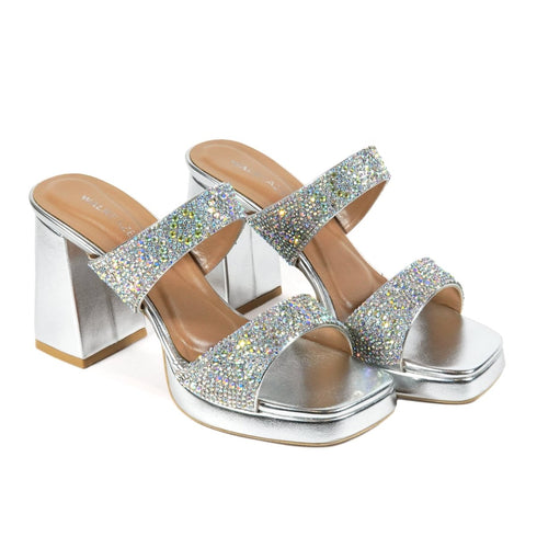 Women Formal Block Heel - 62973S - Block Heel - Walkeaze