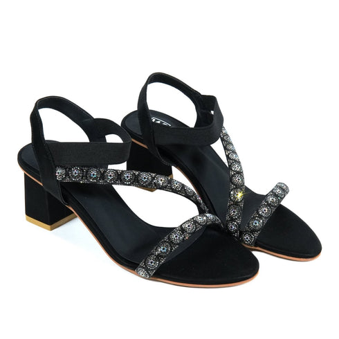 Women Formal Block Heel - 63054S - Block Heel - Walkeaze