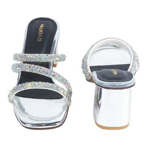 Women Formal Block Heel - 63059S - Block Heel - Walkeaze