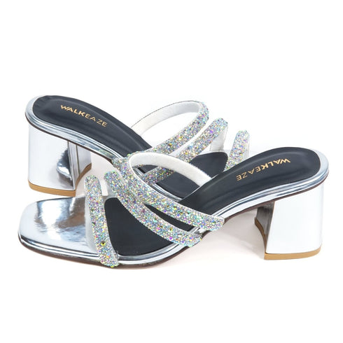 Women Formal Block Heel - 63059S - Block Heel - Walkeaze