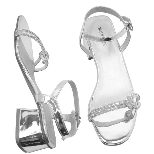 Women Formal Block Heel - 74740S - Block Heel - Walkeaze