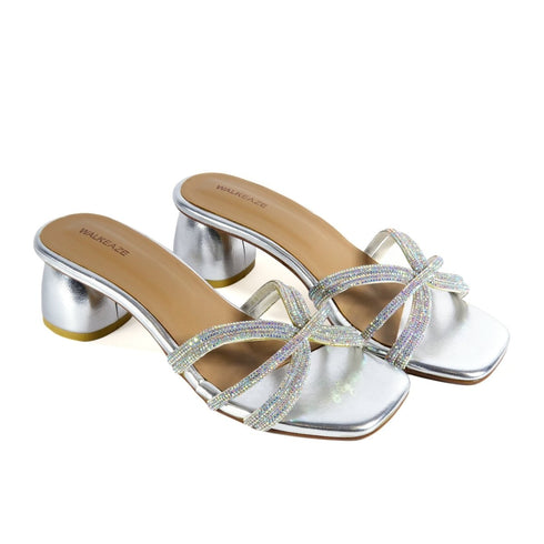 Women Formal Block Heel - 74792S - Block Heel - Walkeaze