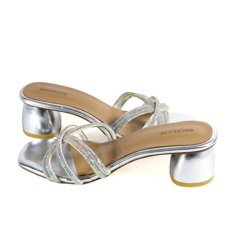 Women Formal Block Heel - 74792S - Block Heel - Walkeaze