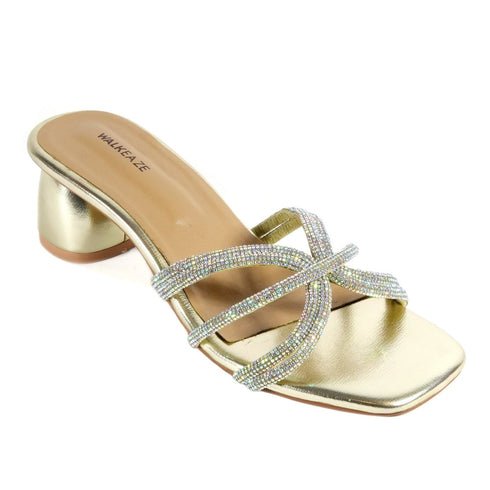 Women Formal Block Heel - 74792S - Block Heel - Walkeaze