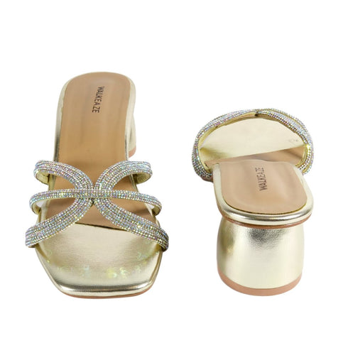 Women Formal Block Heel - 74792S - Block Heel - Walkeaze