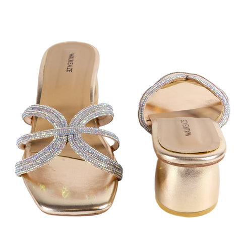 Women Formal Block Heel - 74792S - Block Heel - Walkeaze