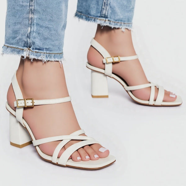 Women Formal Block Heel - 75025S - Block Heel - Walkeaze