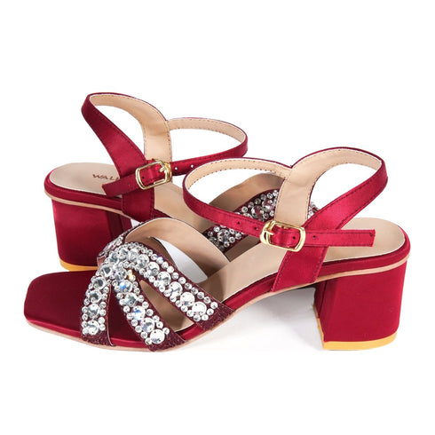 Women Formal Block Heel - 75119S - Block Heel - Walkeaze