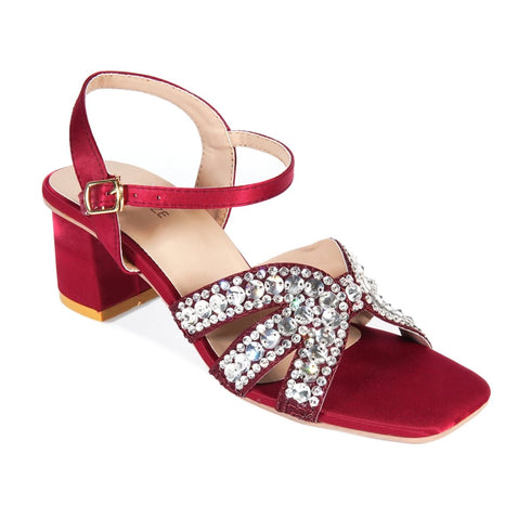 Women Formal Block Heel - 75119S - Block Heel - Walkeaze