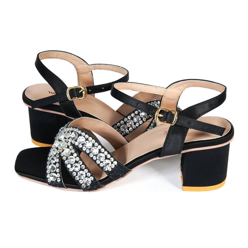 Women Formal Block Heel - 75119S - Block Heel - Walkeaze