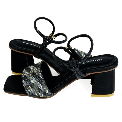 Women Formal Block Heel - 75125S - Block Heel - Walkeaze