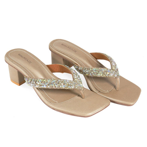 Women Formal Block Heel - 75130S - Block Heel - Walkeaze