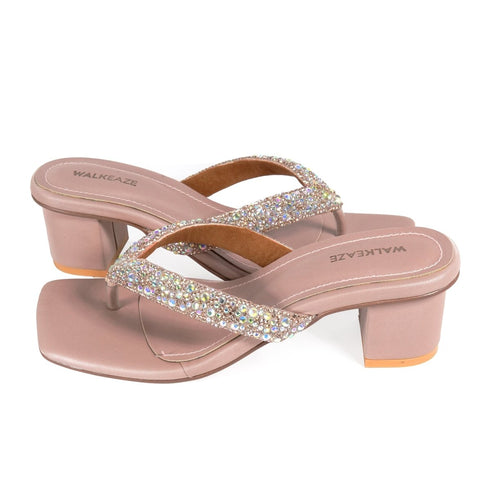 Women Formal Block Heel - 75130S - Block Heel - Walkeaze