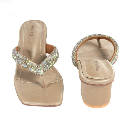 Women Formal Block Heel - 75130S - Block Heel - Walkeaze