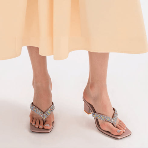 Women Formal Block Heel - 75130S - Block Heel - Walkeaze