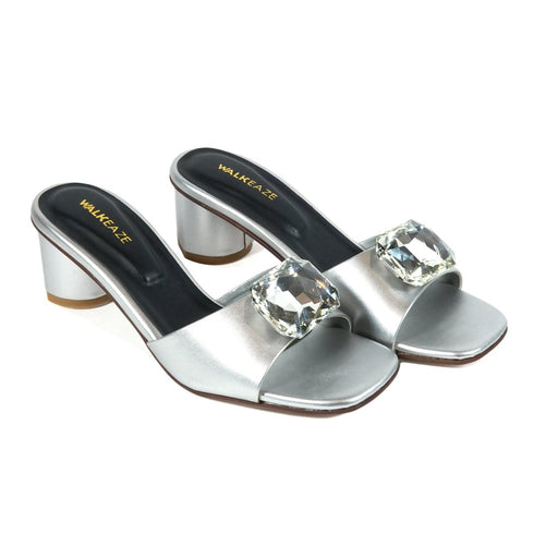 Women Formal Block Heel - 75293S - Block Heel - Walkeaze