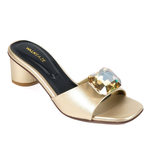 Women Formal Block Heel - 75293S - Block Heel - Walkeaze