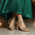 Women Formal Block Heel - 75330S - Block Heel - Walkeaze