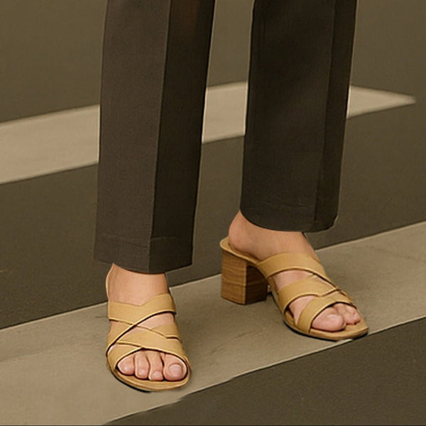 Women Formal Block Heel - 98453S - Block Heel - Walkeaze