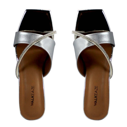 Women Formal Block Heels - 74369S - Block Heel - Walkeaze