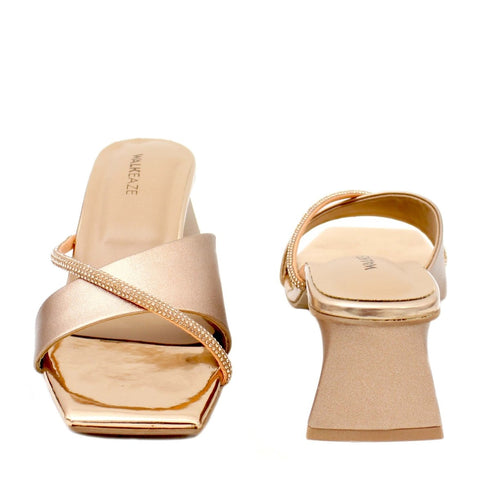 Women Formal Block Heels - 74369S - Block Heel - Walkeaze