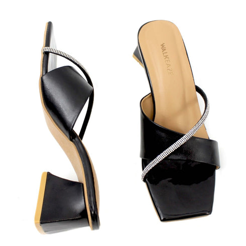 Women Formal Block Heels - 74369S - Block Heel - Walkeaze