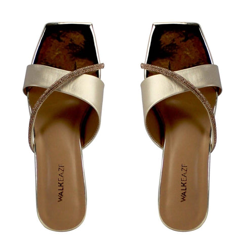 Women Formal Block Heels - 74369S - Block Heel - Walkeaze