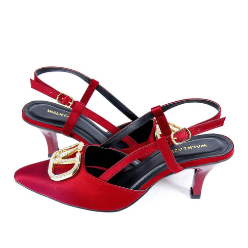 Women Formal Court - Shoes - 62841S - Court Shoes - Walkeaze