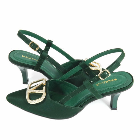 Women Formal Court - Shoes - 62841S - Court Shoes - Walkeaze