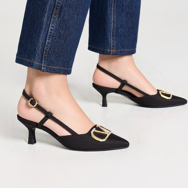 Women Formal Court - Shoes - 62841S - Court Shoes - Walkeaze