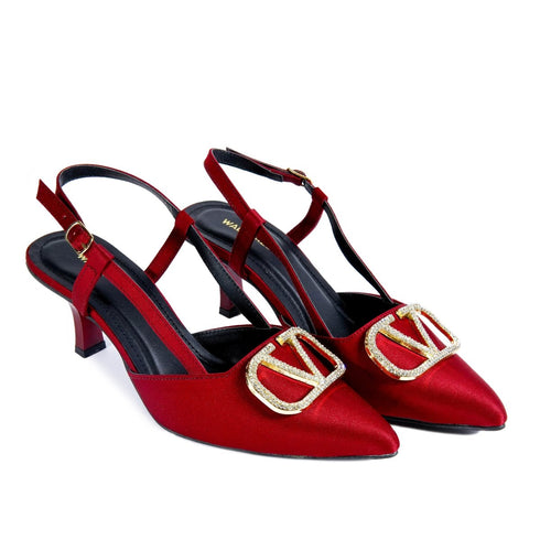 Women Formal Court - Shoes - 62841S - Court Shoes - Walkeaze