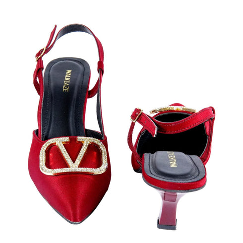 Women Formal Court - Shoes - 62841S - Court Shoes - Walkeaze